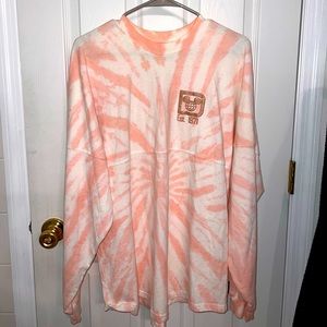 Pink tie die Walt Disney World spirit jersey